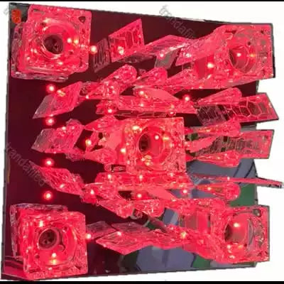 Lustra 663, multicolora, telecomanda, 5*e27 dulie ceramica, leduri Multicolor - lustra led