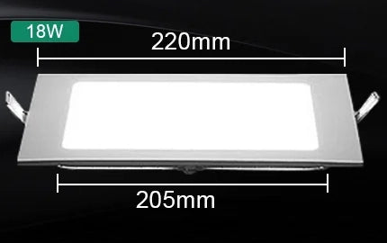 Plafonieră-LED-pătrată-încastrabilă-3W-6W-9W-12W-15W-18W-24W-Alb-rece-Alb-cald-Alb-neutru