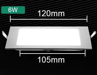 Plafonieră-LED-pătrată-încastrabilă-3W-6W-9W-12W-15W-18W-24W-Alb-rece-Alb-cald-Alb-neutru