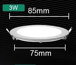 Plafonieră-LED-rotundă-încastrabilă-3W-6W-9W-12W-15W-18W-24W-Alb-rece-Alb-cald-Alb-neutru