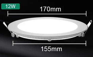 Plafonieră-LED-rotundă-încastrabilă-3W-6W-9W-12W-15W-18W-24W-Alb-rece-Alb-cald-Alb-neutru