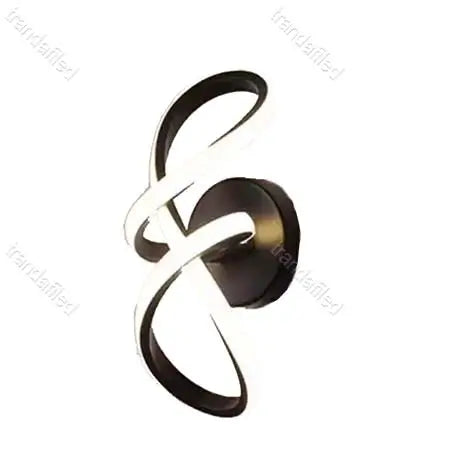 aplica-led-moderna-8144bk-neagra-cu-lumina-rece-naturala-calda