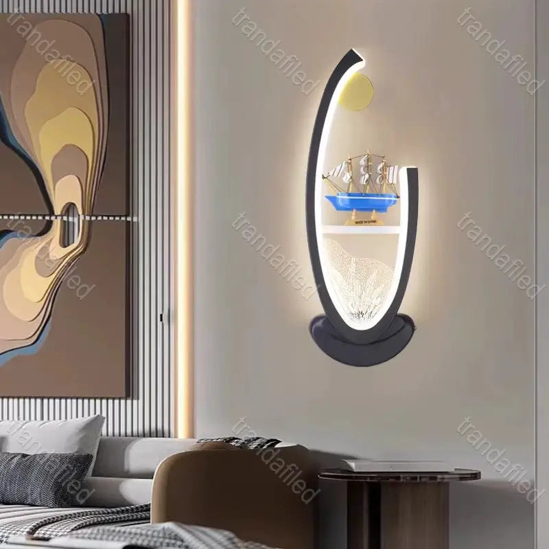 aplica-led-decorativa-8151bk-vapor-lumina-rece-naturala-calda