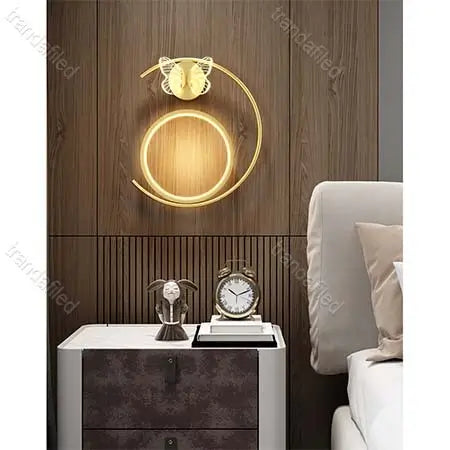 aplica-led-fluture-auriu-28w-cu-lumina-rece-naturala-calda-pentru-copii