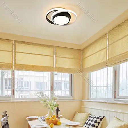 aplica-led-moderna-rotunda-52w-negru-alb-cu-lumina-rece-naturala-calda