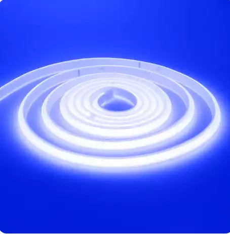 BANDA LED COB 220V 100m/10m - Albastru, Verde, Roșu, Gheață Albastră, Alb Rece, Alb Cald, Neutru - Iluminare Puternică & Flexibilă - lustra led