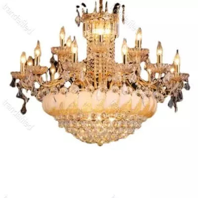 lustra-clasica-de-plafon-cu-cristale-artificiale-aurii-e14x10
