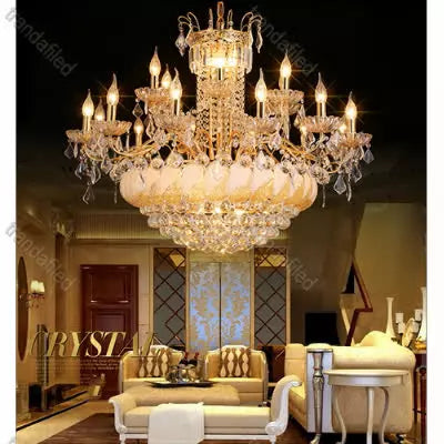 lustra-clasica-de-plafon-cu-cristale-artificiale-aurii-e14x10