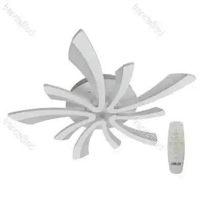 candelabru-led-120w-dimabil-cu-5-brate-telecomanda-si-control-mobil-design-modern-alb-mat-pentru-living-sau-dormitor