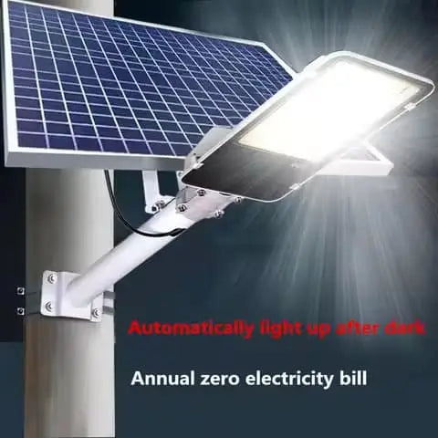 Lampa solara LED 400W cu panou solar eficient pentru incarcare rapida