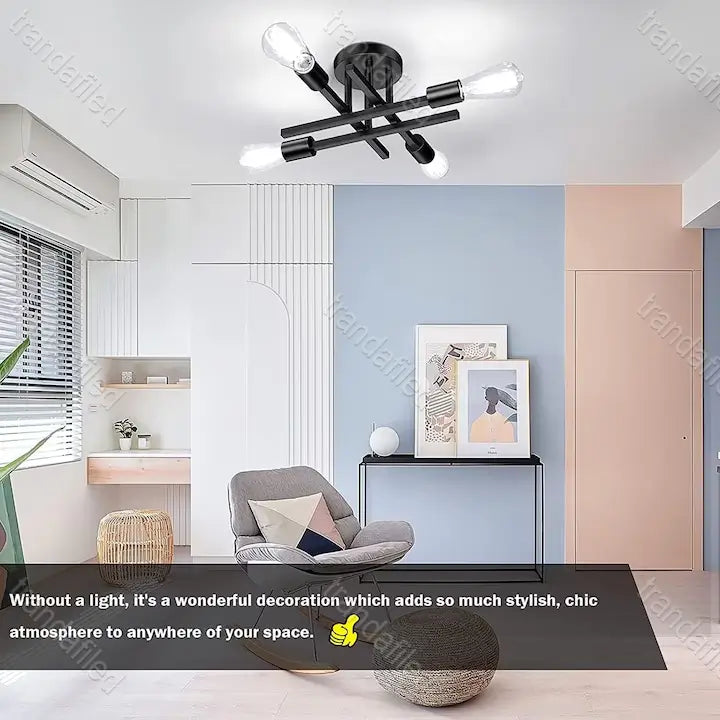 plafoniera-neagra-modernă-finisaj-mat-cu-soclu-e27