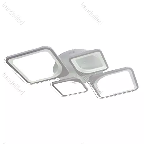 lustra-led-cu-design-modern-4-patrate-130w-dimabila-cu-telecomanda-si-3-culori-de-lumina-pentru-living-dormitor-sau-birou