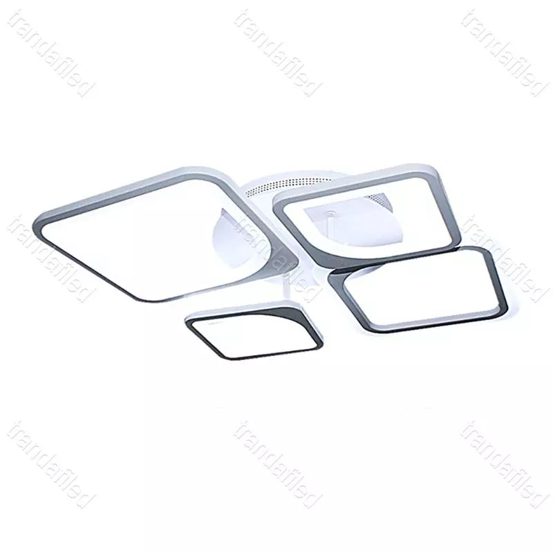 lustra-led-cu-design-modern-4-patrate-130w-dimabila-cu-telecomanda-si-3-culori-de-lumina-pentru-living-dormitor-sau-birou