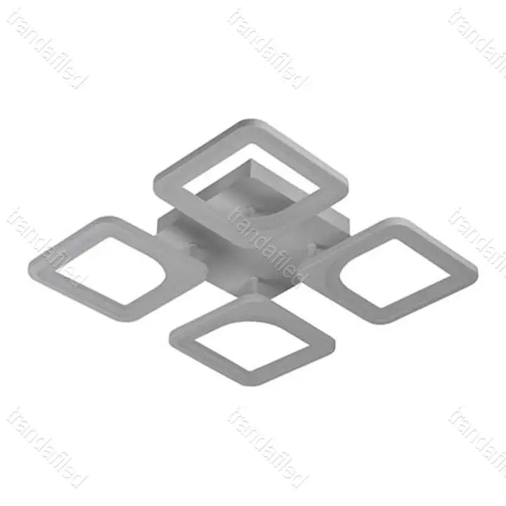 lustra-led-cu-4-patrate-neagra-design-modern-iluminat-interior