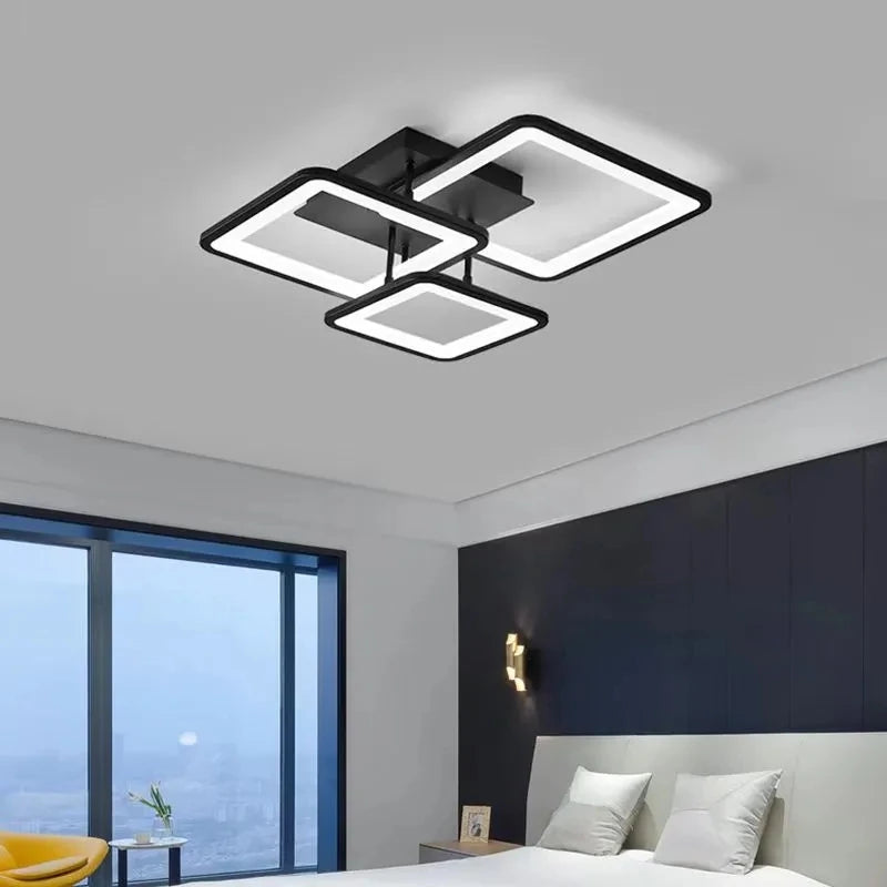 lustra-led-de-tavan-320w-neagra-cu-design-modern-si-telecomanda-dimabila-cu-3-culori-de-lumina-pentru-living-sufragerie-sau-birou