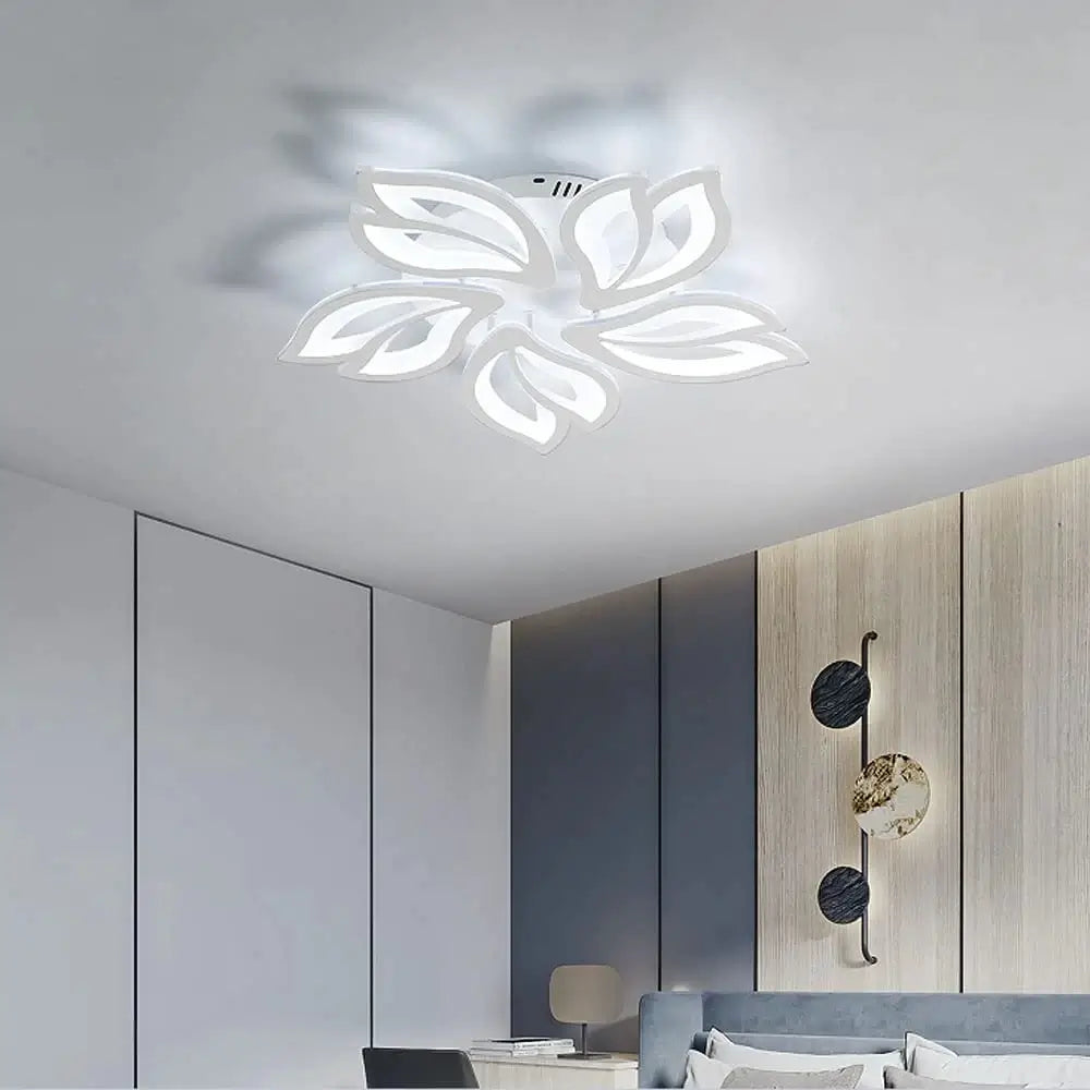 lustra-led-alb-modern-cu-design-floral-si-telecomanda-lumina-alb-cald-rece-pentru-living-birou
