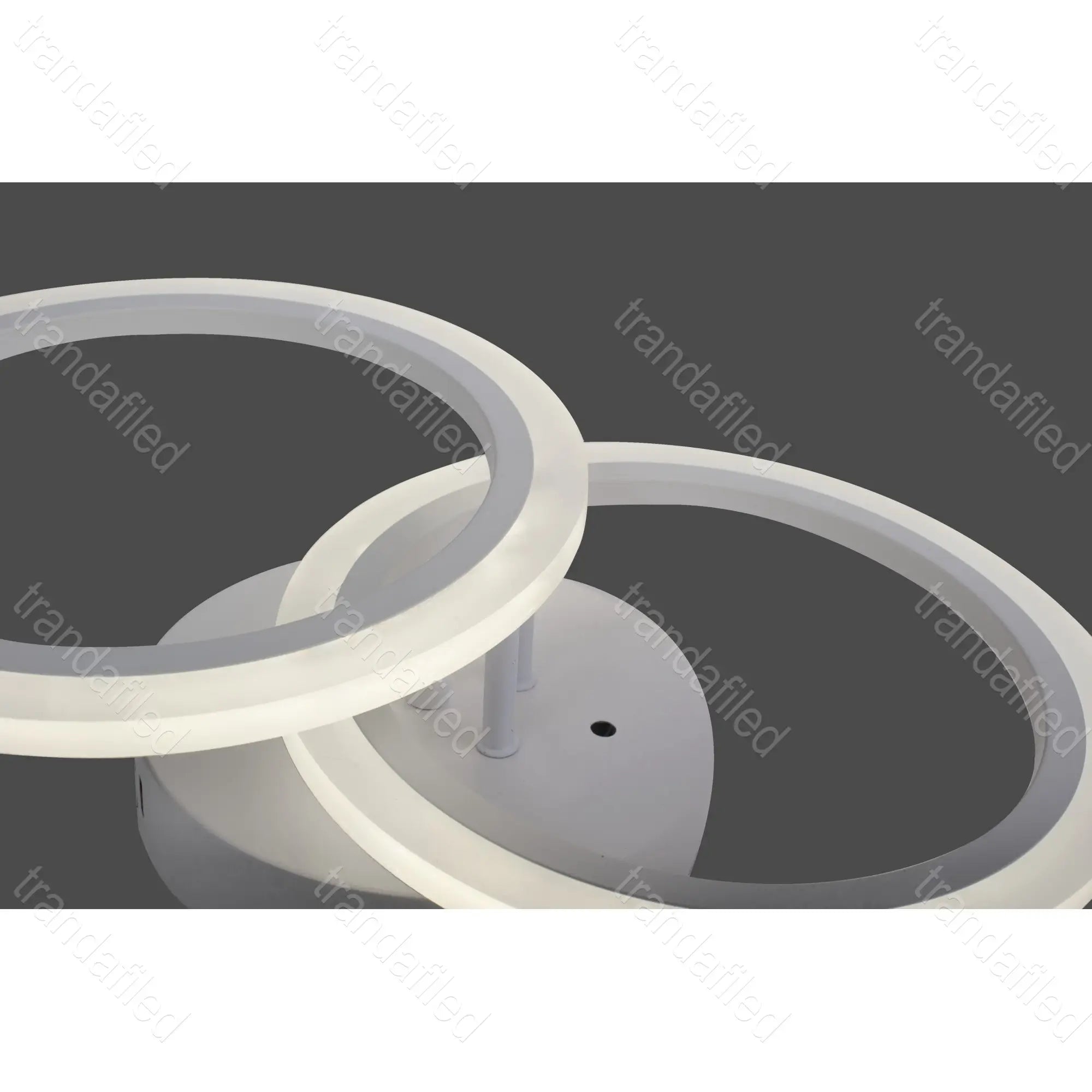 lustra-led-alba-cu-2-brate-design-cercuri-cu-telecomanda-lumina-reglabila-48w