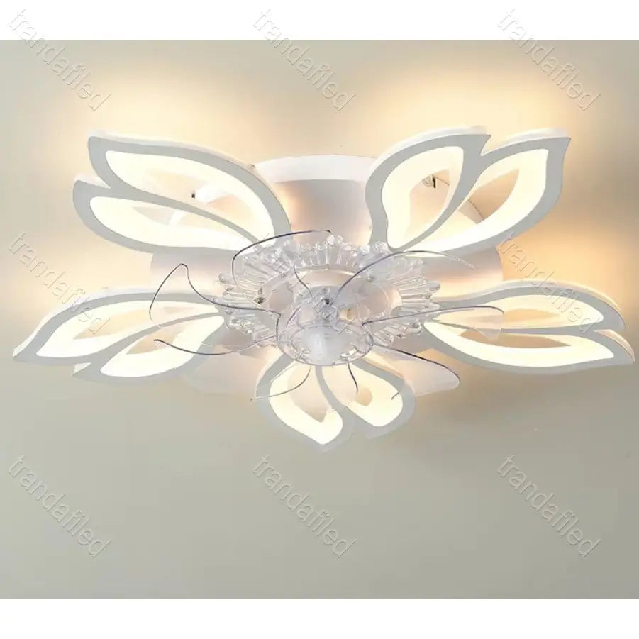 lustra-led-cu-ventilator-modern-floral-cu-telecomanda-si-7-pale