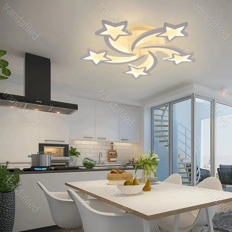 lustra-de-tavan-cu-forma-de-stele-si-lumina-led-alb-cald-design-modern-decor-camera