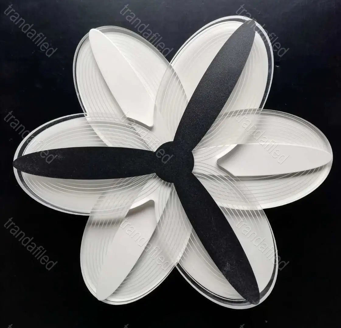 lustra-led-design-floral-modern-iluminare-3-functii