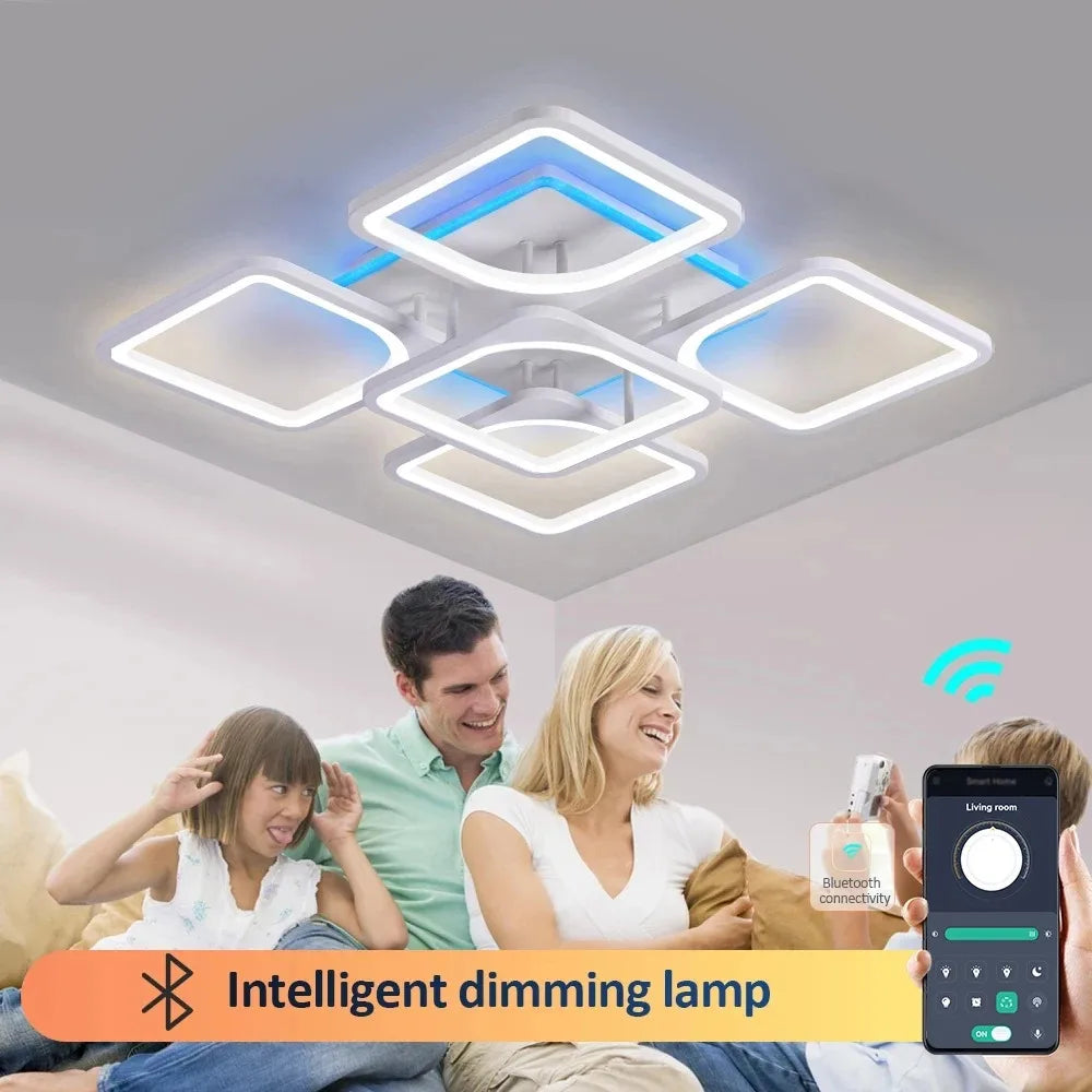 lustra-led-inteligenta-8859-5RGB-telecomanda-bluetooth-iluminare-rgb-lumina-alba-living-modern