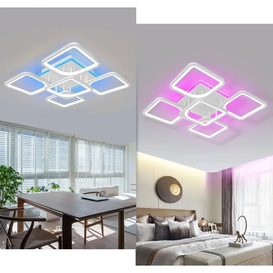 lustra-led-inteligenta-8859-5RGB-telecomanda-bluetooth-iluminare-rgb-lumina-alba-living-modern