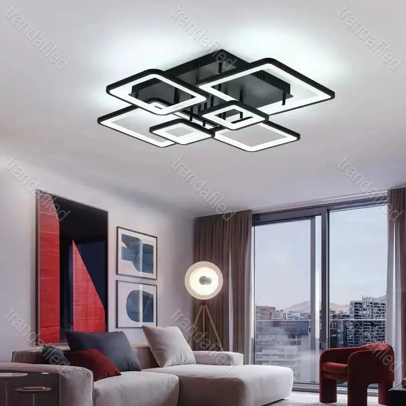 lustra-led-de-tavan-200w-design-modern-negru-cu-telecomanda-reglabila-si-dimabila-cu-3-culori-de-lumina-pentru-living-sufragerie-sau-birou