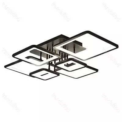 lustra-led-de-tavan-200w-design-modern-negru-cu-telecomanda-reglabila-si-dimabila-cu-3-culori-de-lumina-pentru-living-sufragerie-sau-birou