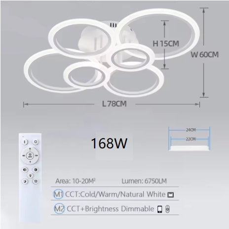 lustra-led-plafon-moderna-cercuri-iluminare-reglabila-living-elegant