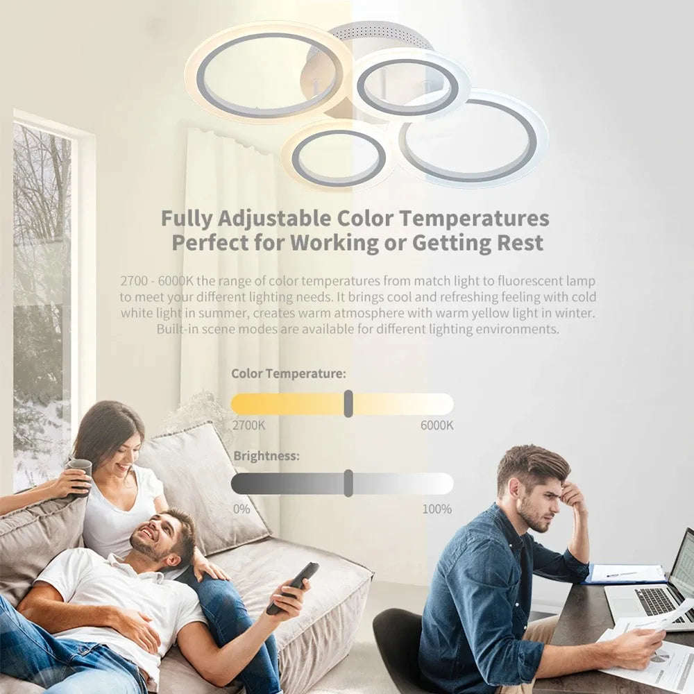 lustra-led-alb-cu-4-cercuri-8823-2-2-cu-telecomanda-si-lumina-reglabila