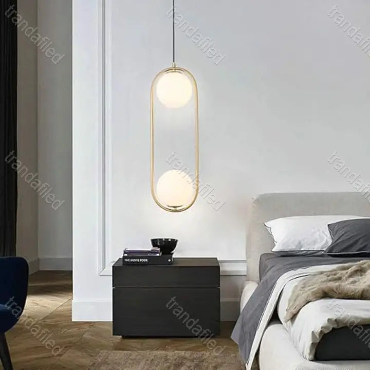 lustra-nordica-led-8003fgd-cu-glob-opal-si-cadru-auriu-oval-vertical