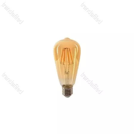 Bec LED Vintage ST64 E27 – 4W / 6W / 8W, Filament, Alb Cald 2200K - lustra led