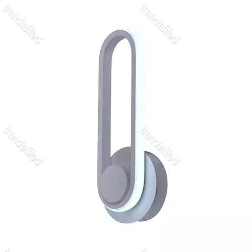 Aplica LED Modernă 16W, Alb/Negru, 3 Culori de Lumină, Design Minimalist, Aplica B610/1