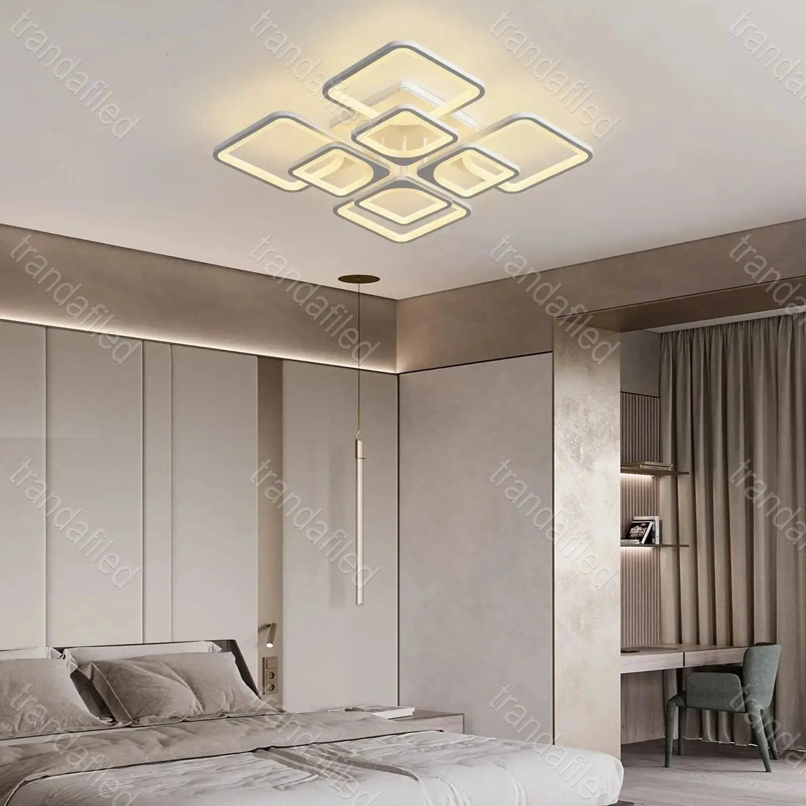 minimalist-white-led-ceiling-light-with-geometric-square-design-installed-in-modern-living-room-interior