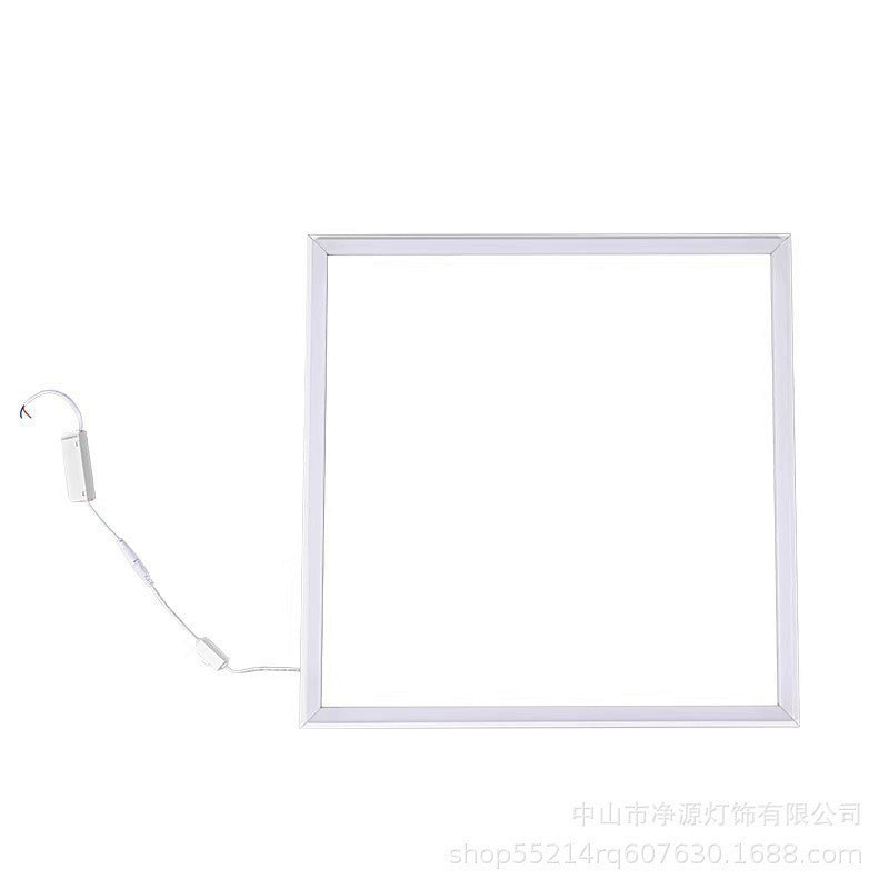 panou-led-slim-48w-595x595x7mm-tavan-casetat-iluminat-birou-modern