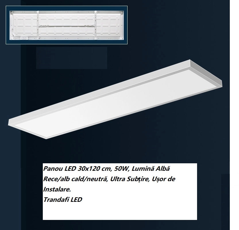 panou-led-50w-120x30