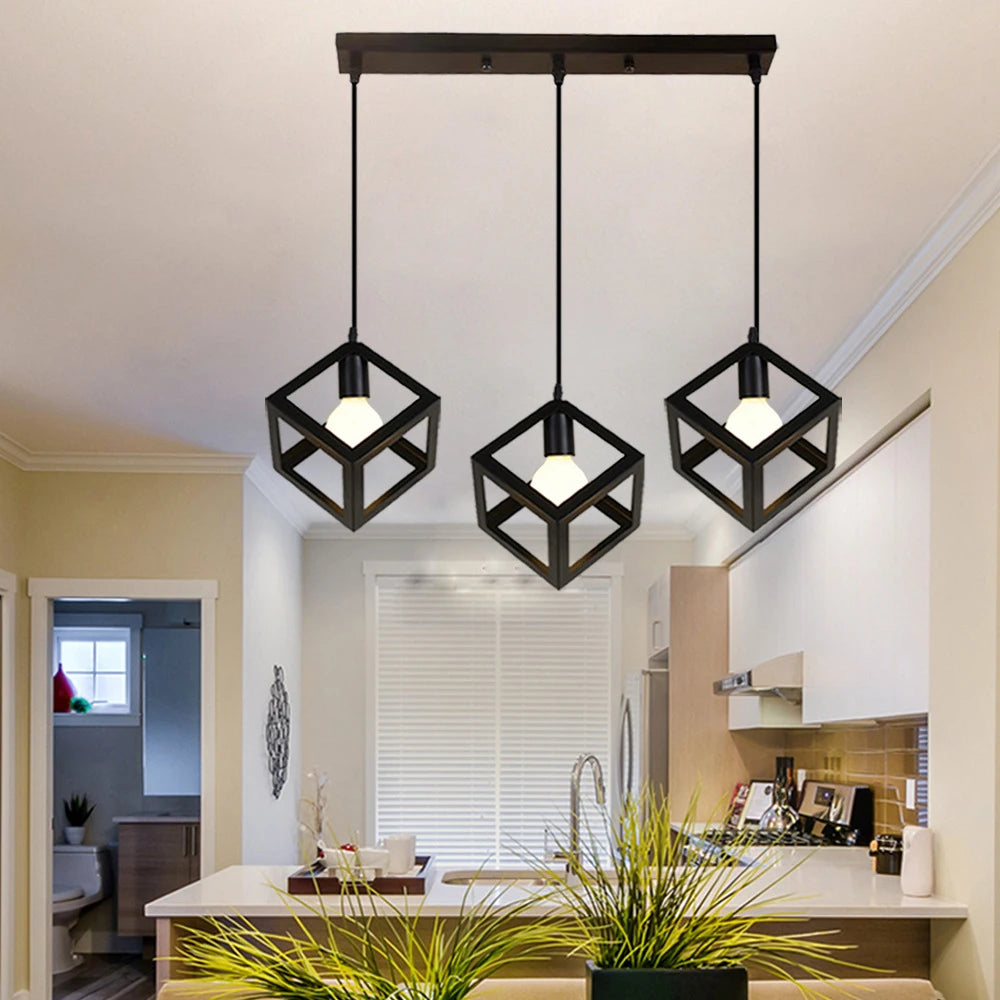 Pendul-modern-din-metal-set-3-modele-geometrice-negru-E27-pentru-living-bucatarie-dining-8769B