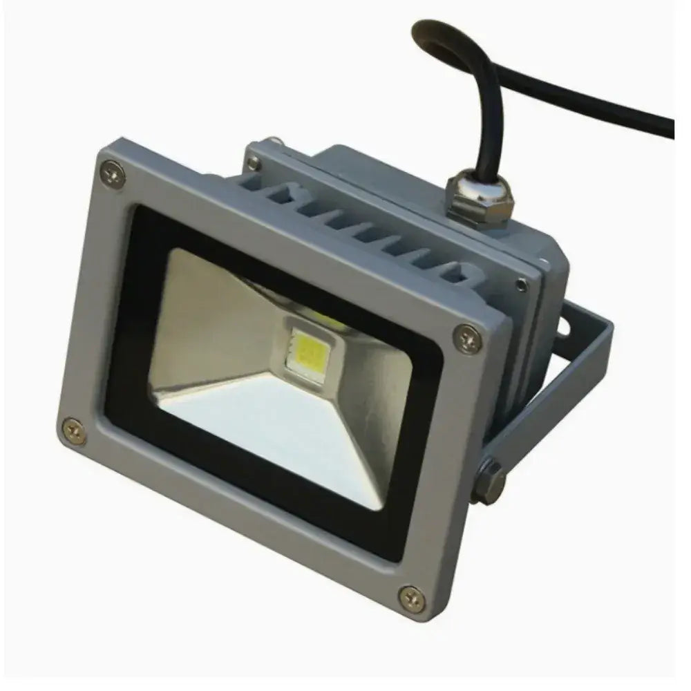Proiector LED 10W pentru exterior, cu suport reglabil și cablu de alimentare