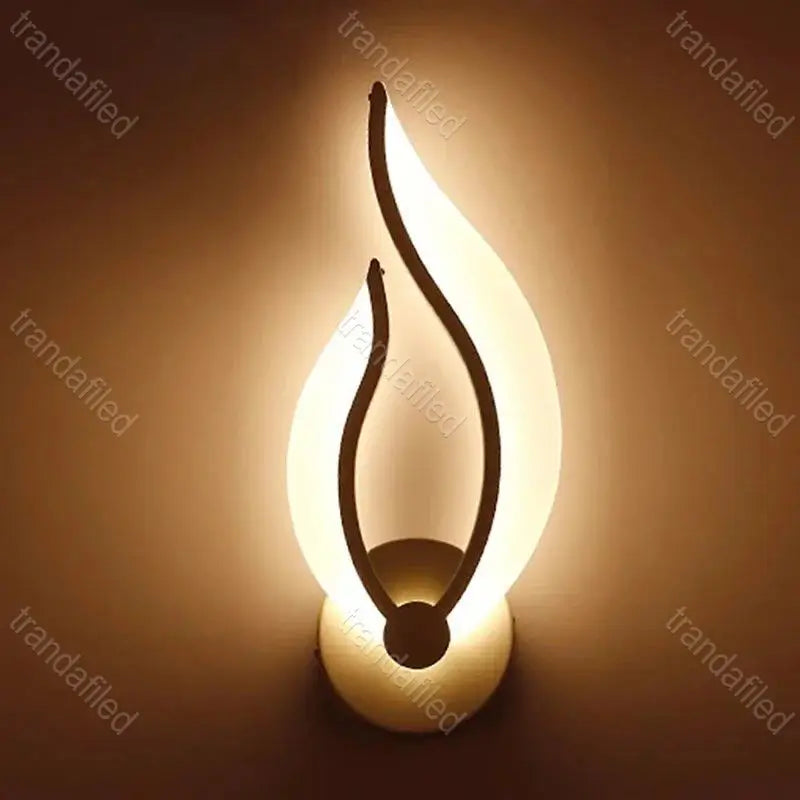 Set 2 Aplice LED Decorative 35W, Design Modern, 3 Funcții de Lumină, Alb/Negru Aplica 6013+6011