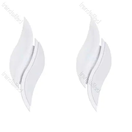 set-aplice-led-albe-8147wh-design-flacara-cu-lumina-rece-calda-naturala