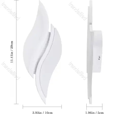 set-aplice-led-albe-8147wh-design-flacara-cu-lumina-rece-calda-naturala