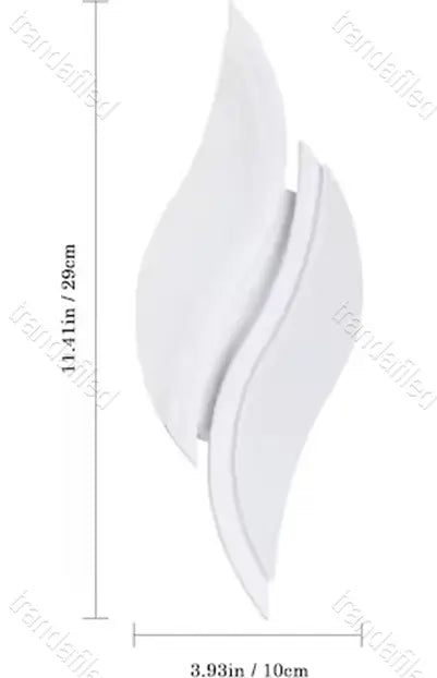 set-aplice-led-albe-8147wh-design-flacara-cu-lumina-rece-calda-naturala