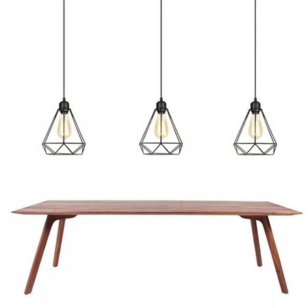 Lustra Vintage ,Negru, 220V, 3 Brate reglabile   E27 1103zx-3 - AliLed