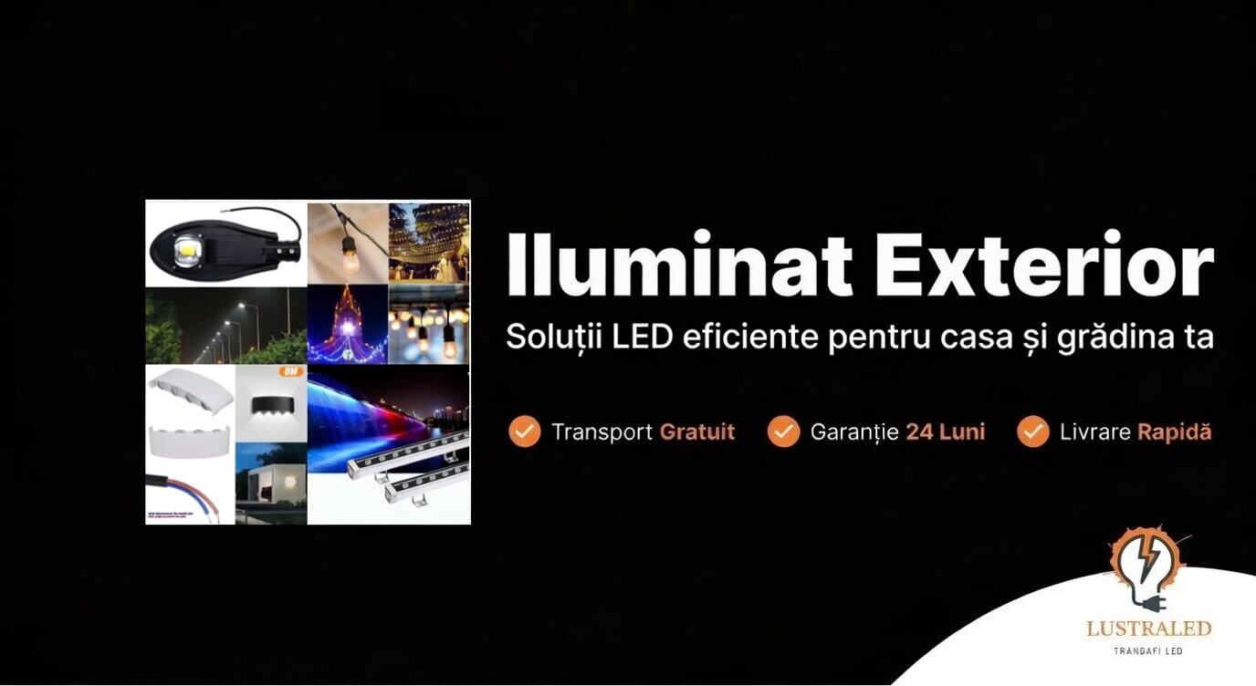 Lampa exterior moderna pentru terasa
