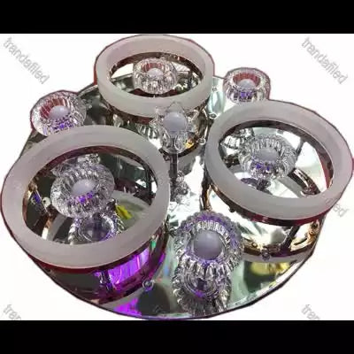 Lampa de tavan L8230 Candelabru Lustra multicolora telecomanda leduri multicolora - lustra led
