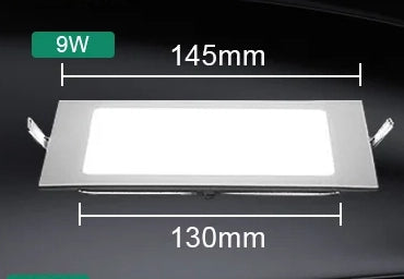 Plafonieră-LED-pătrată-încastrabilă-3W-6W-9W-12W-15W-18W-24W-Alb-rece-Alb-cald-Alb-neutru
