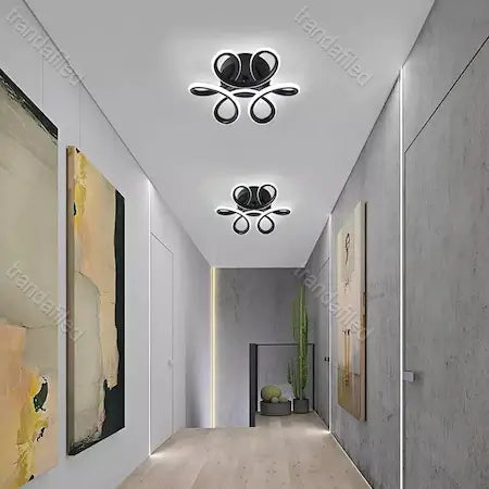 aplica-led-8145bk-neagra-moderna-cu-lumina-rece-naturala-calda