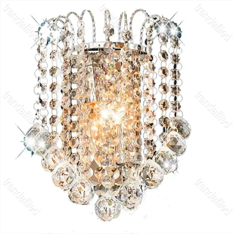aplica-perete-cu-cristale-led-finisaj-auriu-argintiu-modern