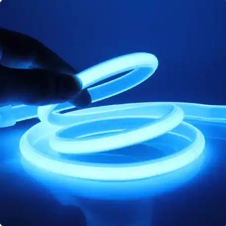 BANDA LED COB 220V 100m/10m - Albastru, Verde, Roșu, Gheață Albastră, Alb Rece, Alb Cald, Neutru - Iluminare Puternică & Flexibilă