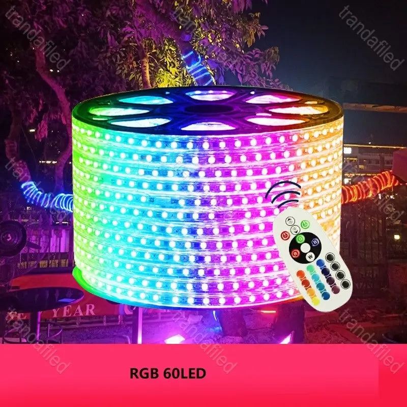 Banda-LED-RGB-5050-220V-flexibila-cu-iluminare-multicolora-rolă-pentru-decoratiuni-interior-exterior